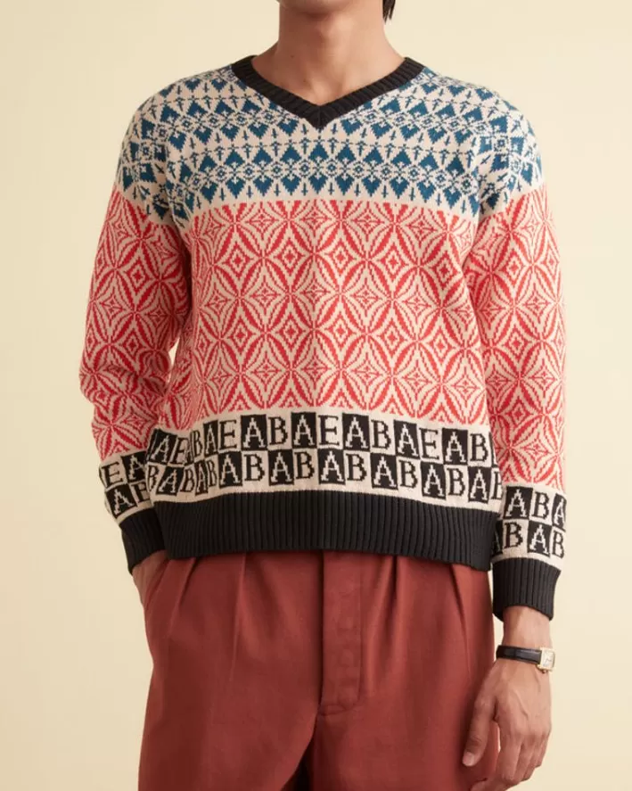 Men BODE Knitwear<Alphabet Pullover