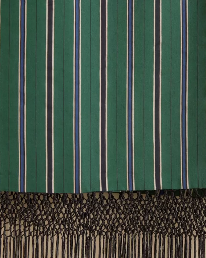 Men BODE Suiting<Alumni Stripe Dinner Scarf - Green