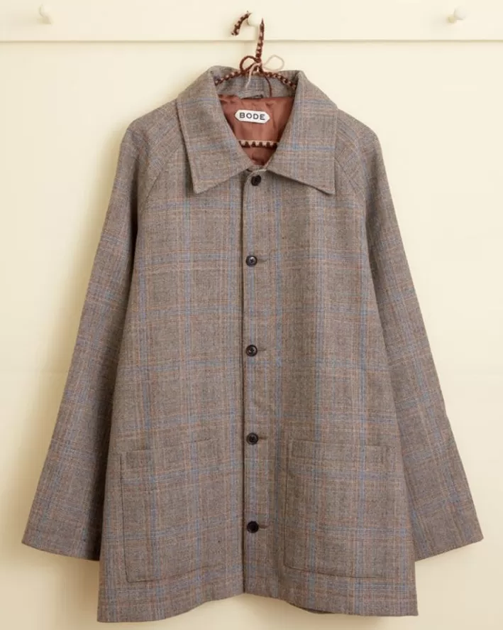 Men BODE Outerwear<Birdseed Check Jacket - L