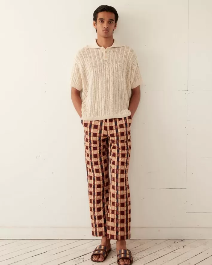 Men BODE Trousers & Pants<Bouquet Cloth Quilt Trousers