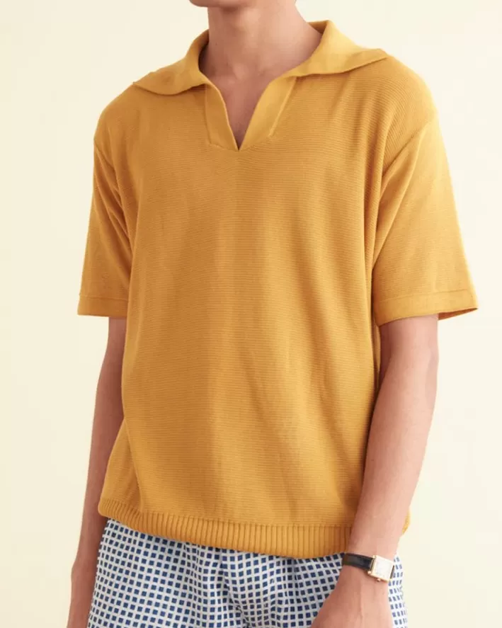 Men BODE Knitwear<Boxy Polo