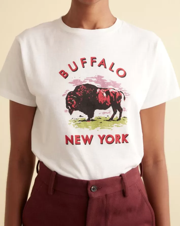 Women BODE Cut And Sew<Buffalo Tee