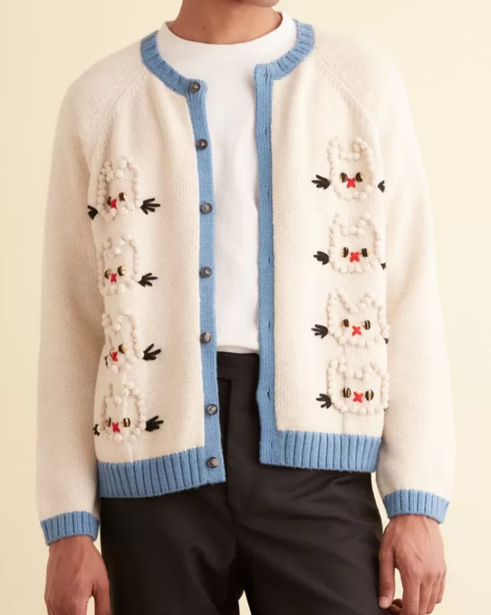 Men BODE Knitwear<Calico Cardigan