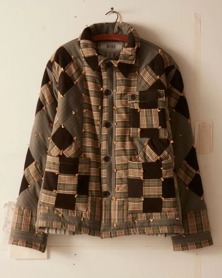 Men BODE Outerwear<Corduroy Nine Patch Quilt Jacket