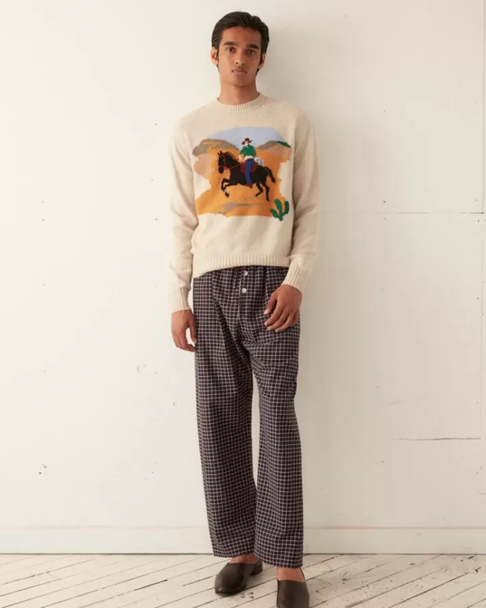 Men BODE Knitwear<Cowboy Crewneck