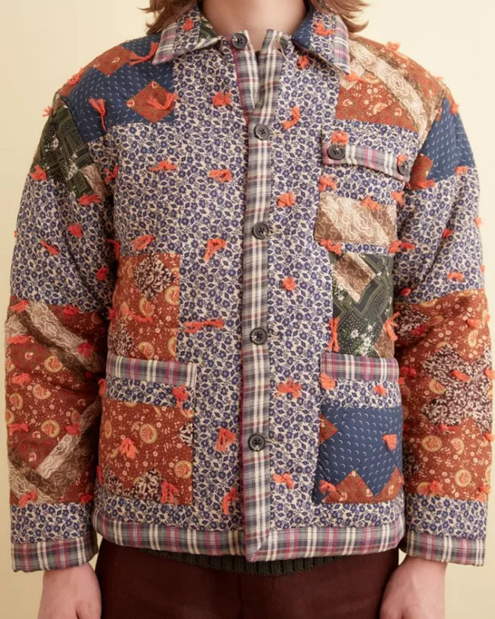 Men BODE Outerwear<Criss-Cross Quilt Jacket