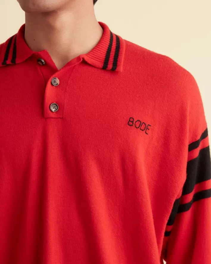 Men BODE Knitwear<Cycling Polo