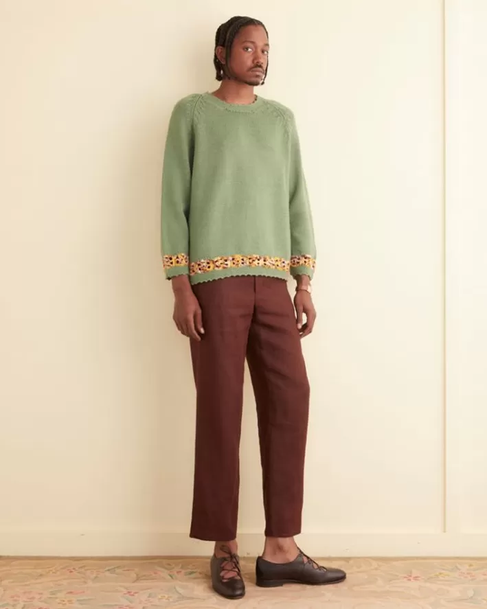 Men BODE Knitwear<Daisy Garland Sweater