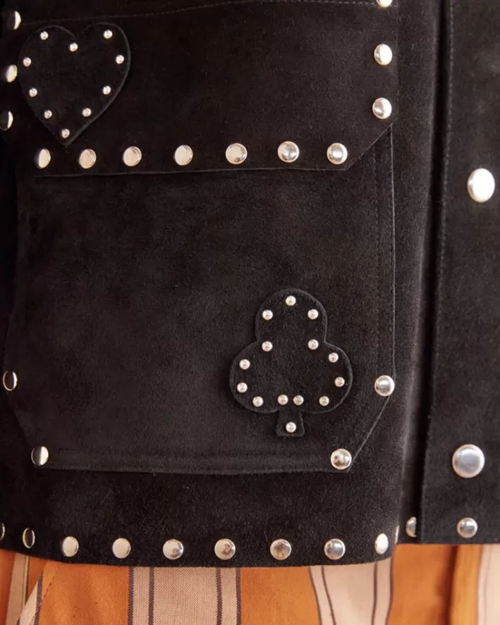 Men BODE Outerwear<Deck Of Cards Studded Jacket