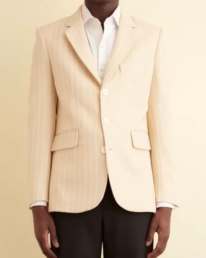 Men BODE Outerwear<Dennis Stripe Suit Jacket