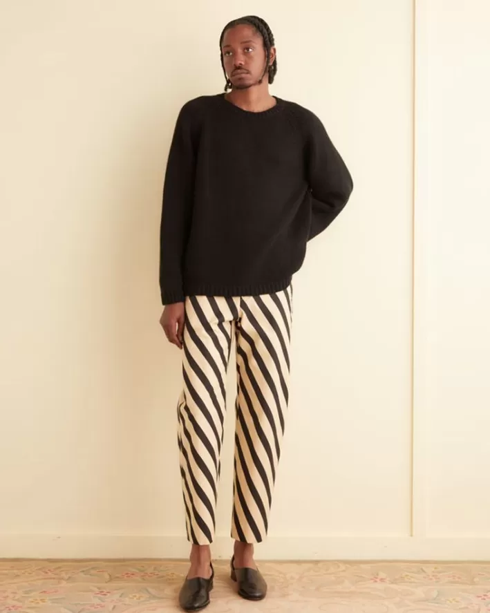 Men BODE Trousers & Pants<Domino Stripe Trousers