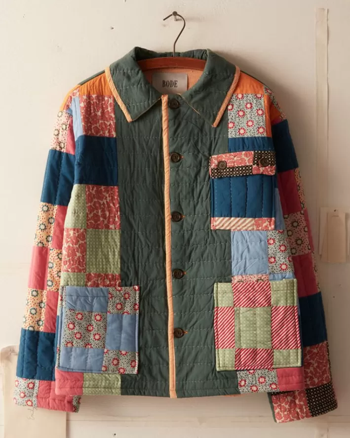 Men BODE Outerwear<Dotted Daisy Quilt Workwear Jacket