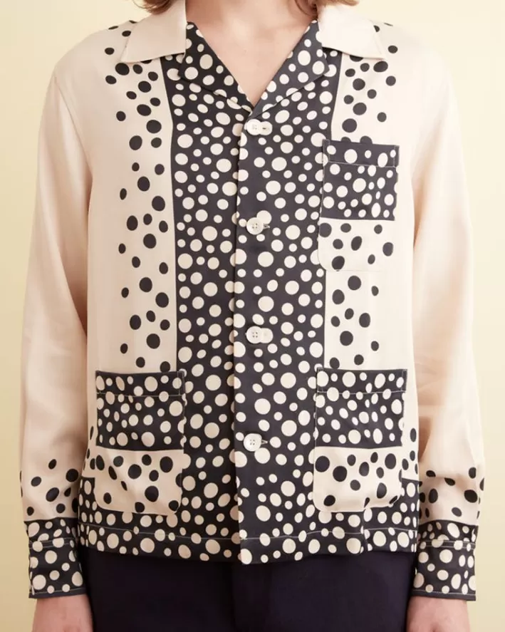 Men BODE Shirts<Dotty Long Sleeve Shirt