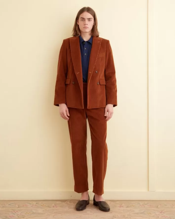 Men BODE Suiting<Double-Breasted Corduroy Jacket