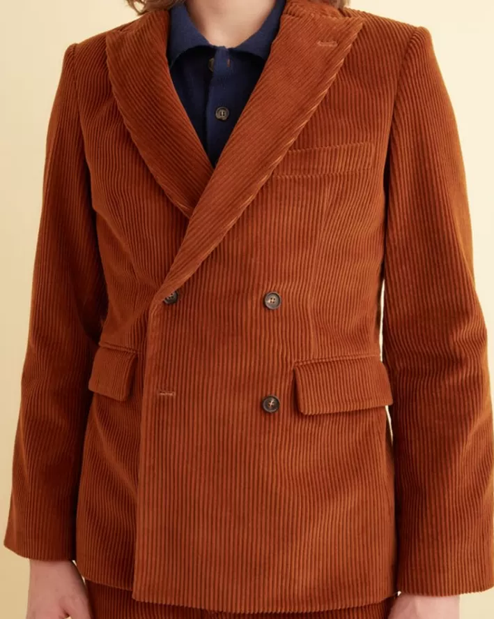 Men BODE Suiting<Double-Breasted Corduroy Jacket