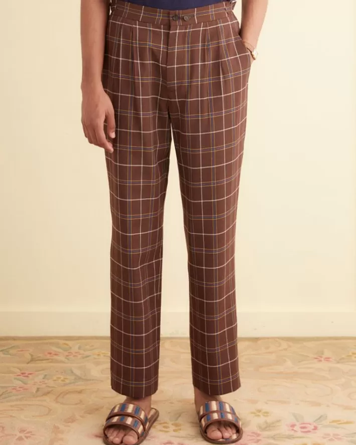 Men BODE Suiting<Dunham Plaid Trousers