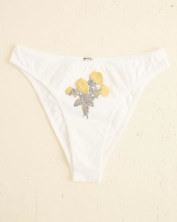 Women BODE Underpinnings<Embroidered Bouquet Briefs