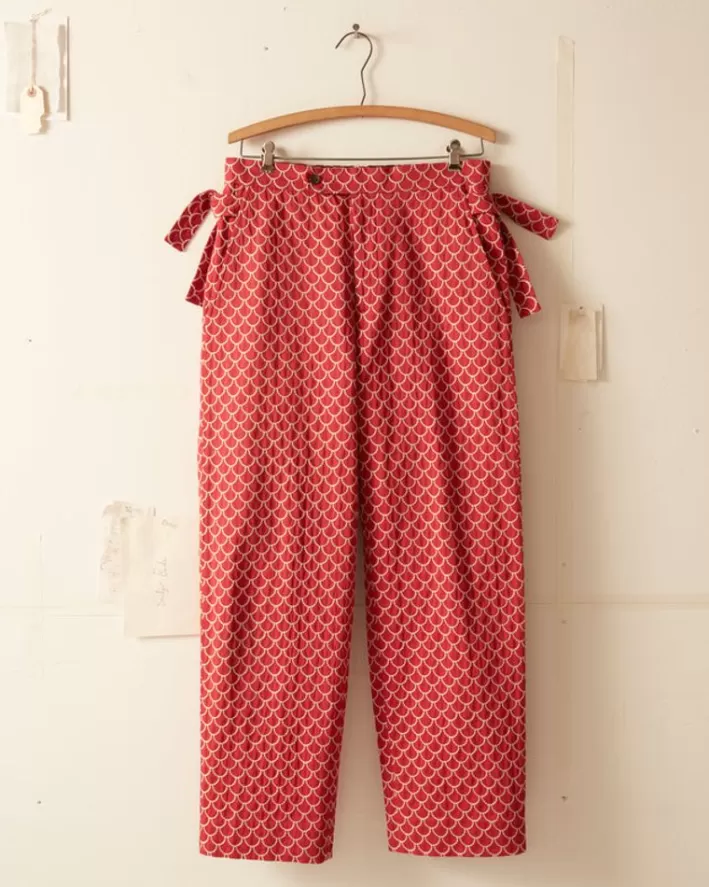 Men BODE Trousers & Pants<Embroidered Siren Trousers