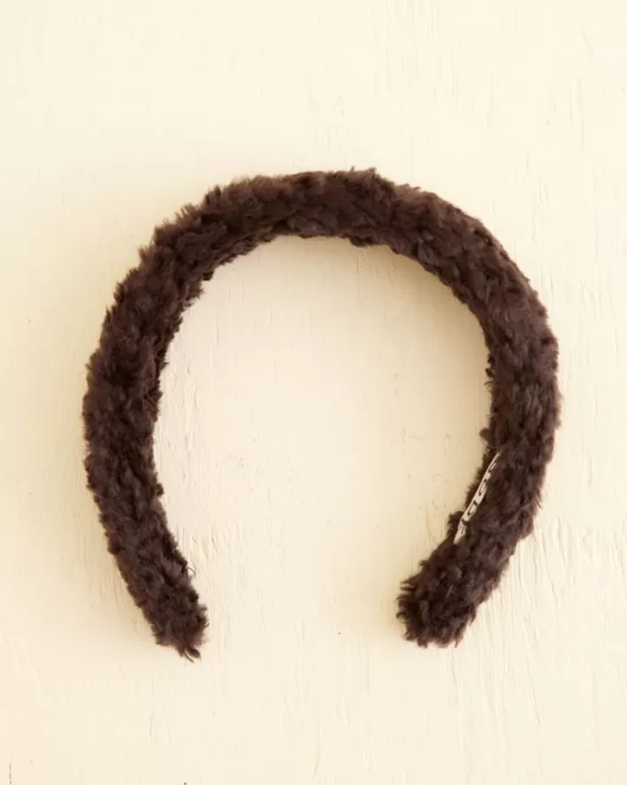 Men BODE Accessories<Faux Fur Headband - Black