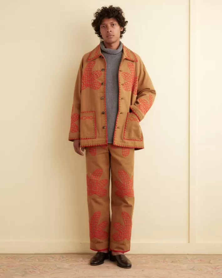 Men BODE Outerwear<Field Maple Coat