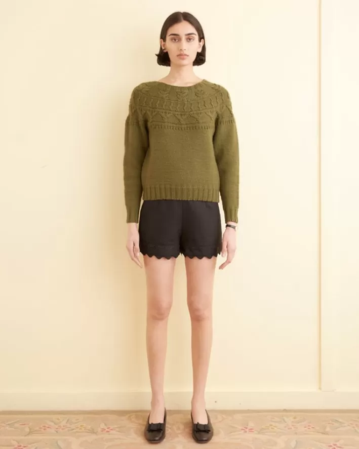 Women BODE Knitwear<Field Sweater