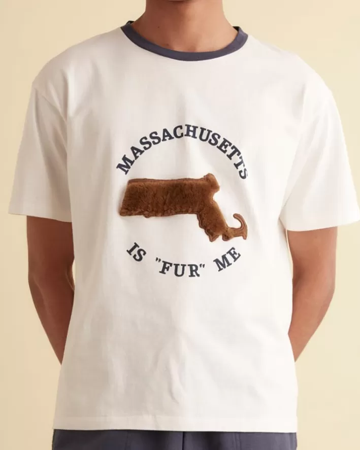 Men BODE Cut & Sew<Fur Me Tee