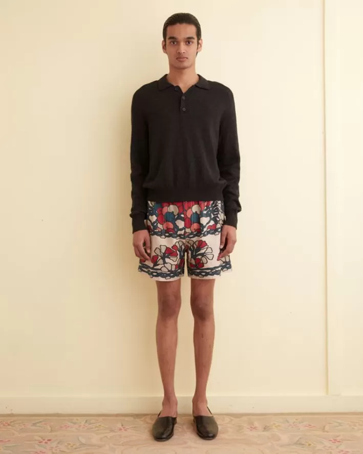 Men BODE Shorts<Garden Lattice Shorts