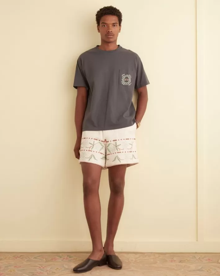 Men BODE Shorts<Gerber Border Shorts