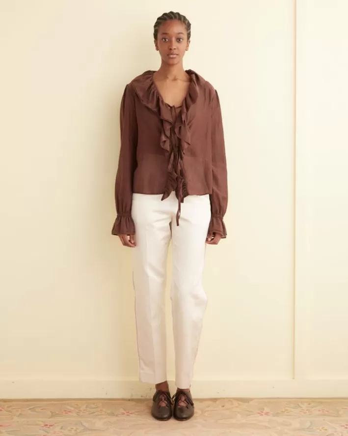 Women BODE Tops<Heartwood Flounce Blouse