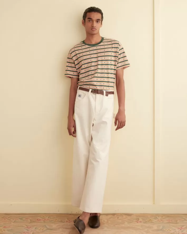 Men BODE Trousers & Pants<Herringbone Knolly Brook Trousers