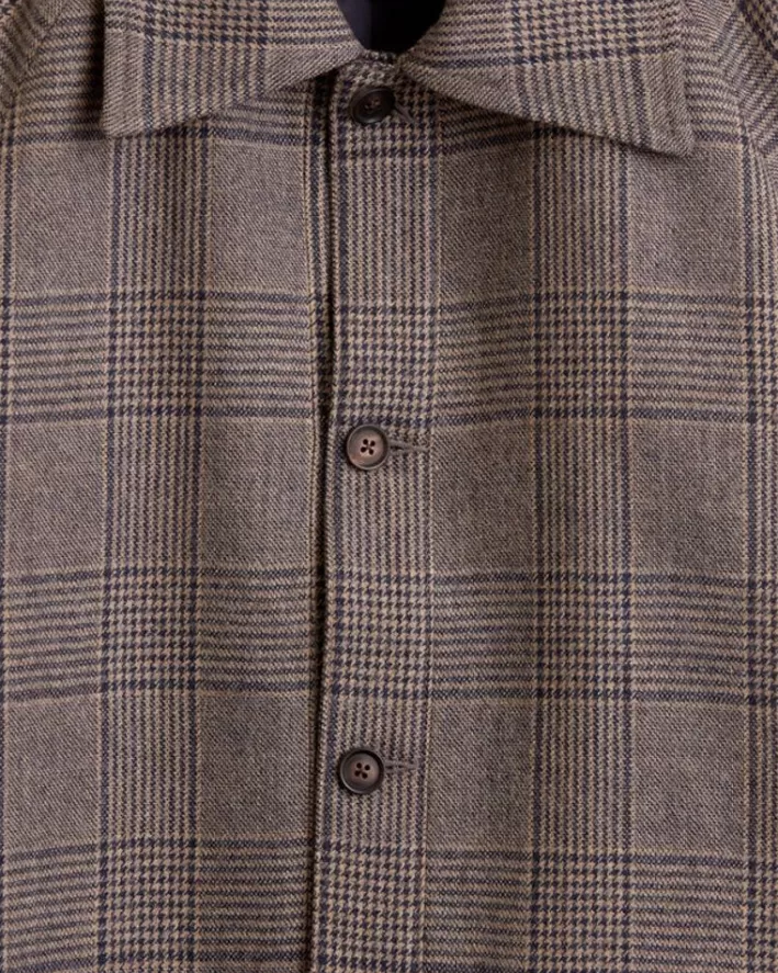 Men BODE Outerwear<Houndstooth Check Coat - Xs