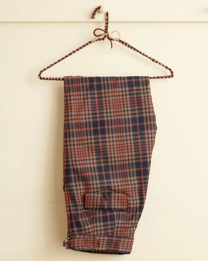 Women BODE Trousers & Pants<Jackson Plaid Trousers - 28