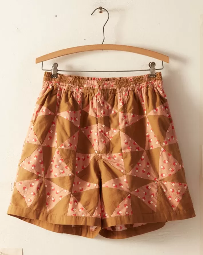 Men BODE Shorts<Kaleidoscope Quilt Shorts