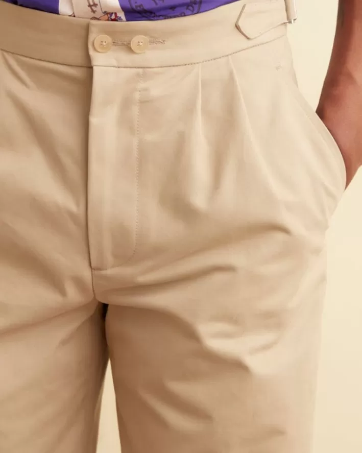 Men BODE Trousers & Pants<Khaki Double-Button Trousers