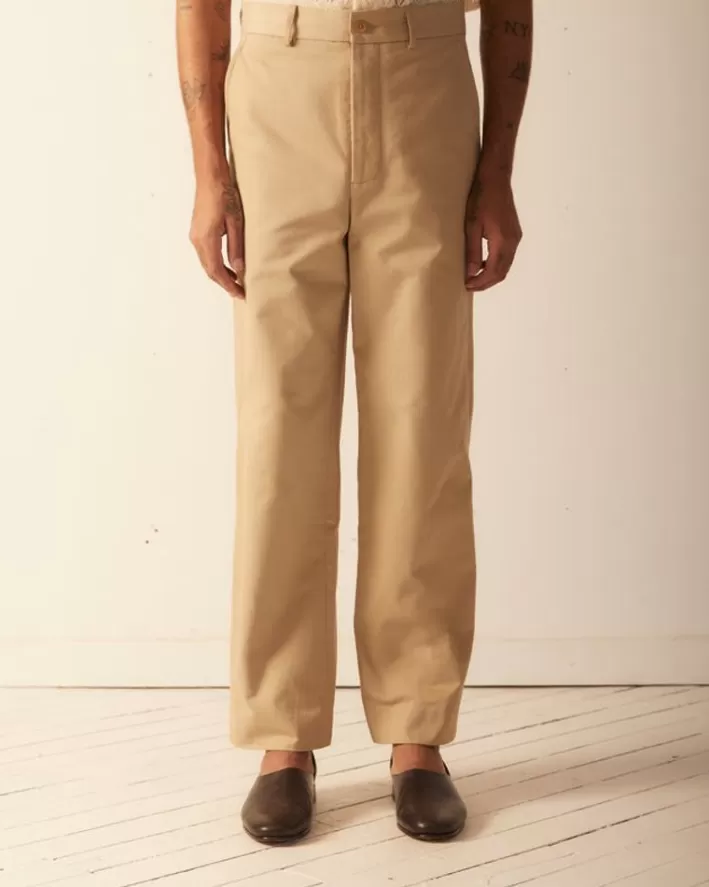 Men BODE Trousers & Pants<Khaki Standard Trousers