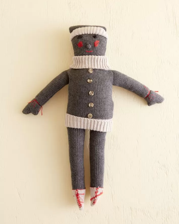 BODE Baby Bode<Knit Doll - Ecru Multi