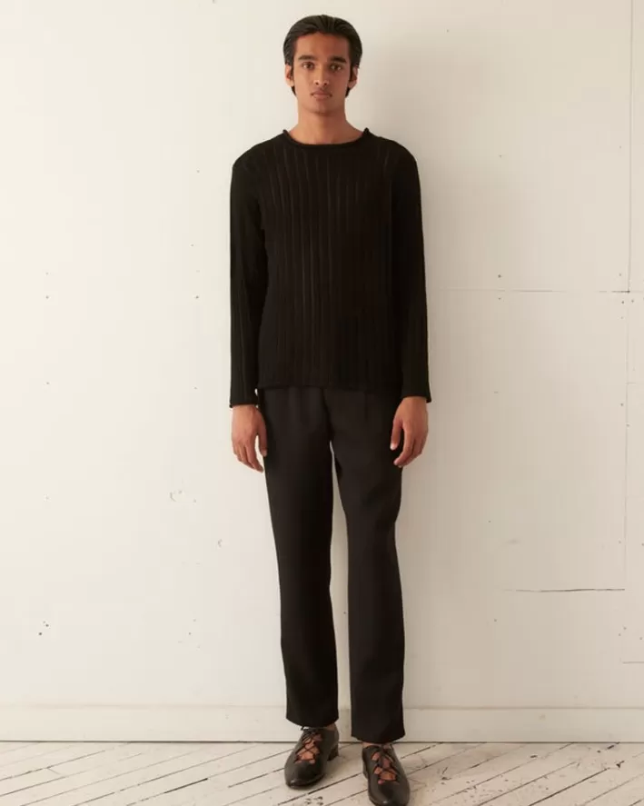 Men BODE Knitwear<Ladder Stitch Pullover