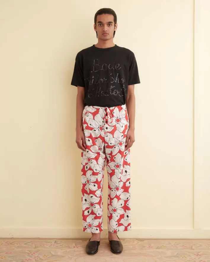 Men BODE Trousers & Pants<Lily Squash Pajama Pants - M