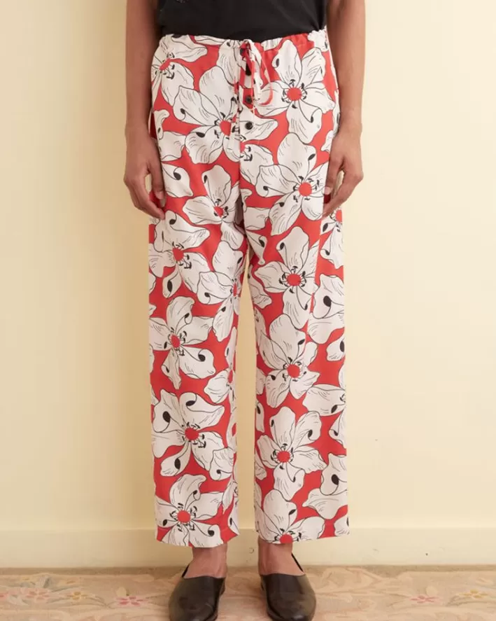 Men BODE Trousers & Pants<Lily Squash Pajama Pants - M