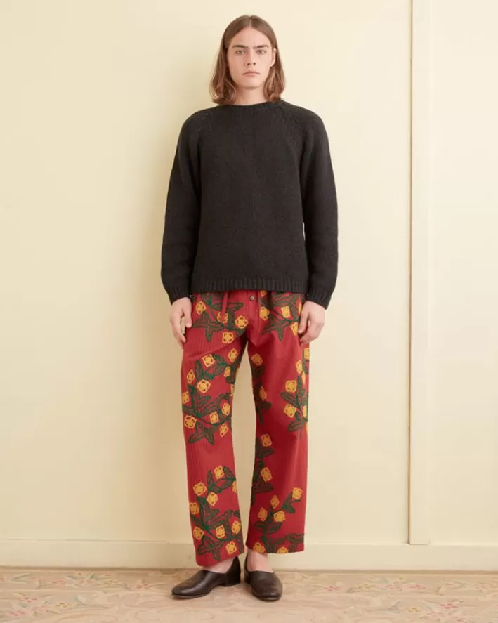 Men BODE Trousers & Pants<Marigold Wreath Pajama Pants