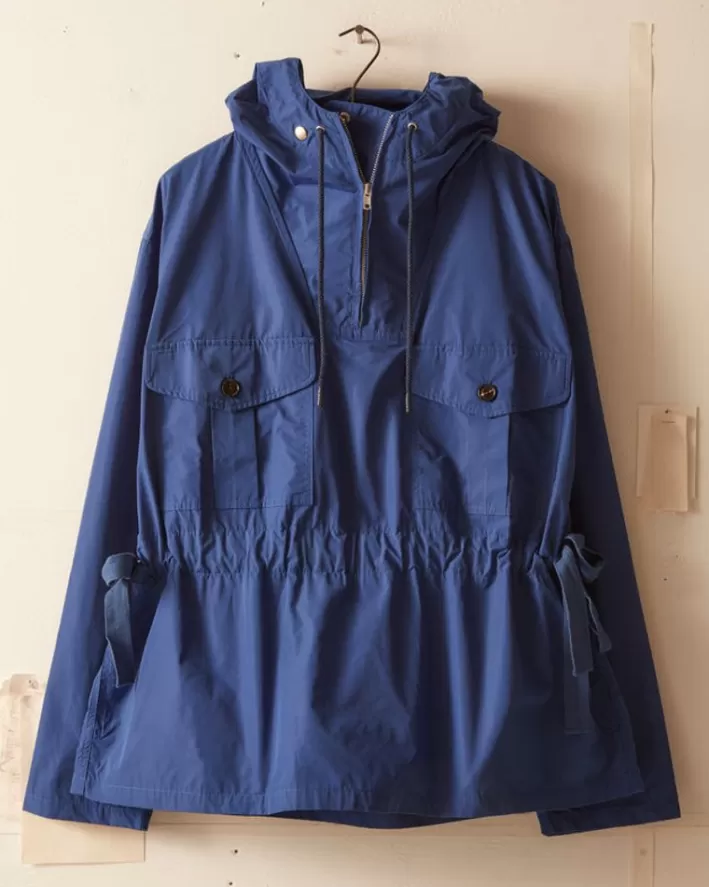 Men BODE Outerwear<Nylon Tie Anorak - Blue