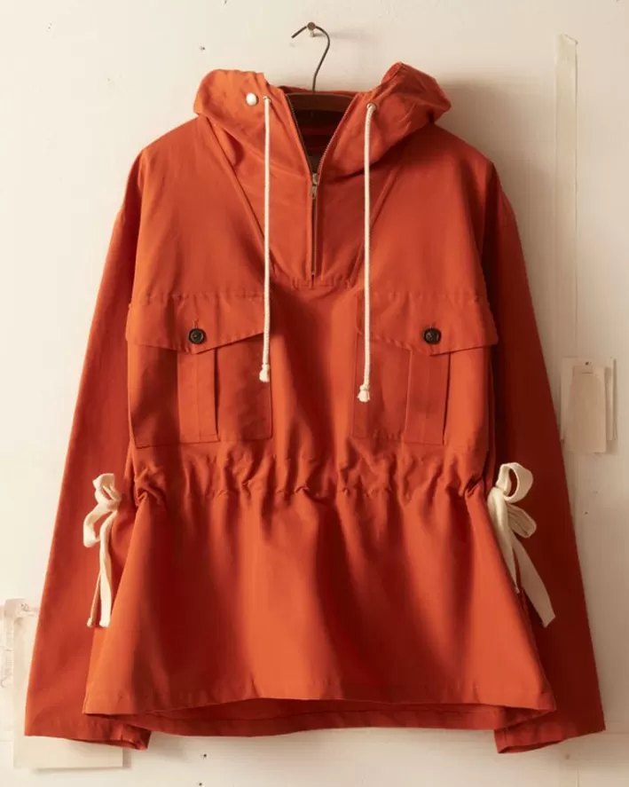 Men BODE Outerwear<Nylon Tie Anorak - Spice