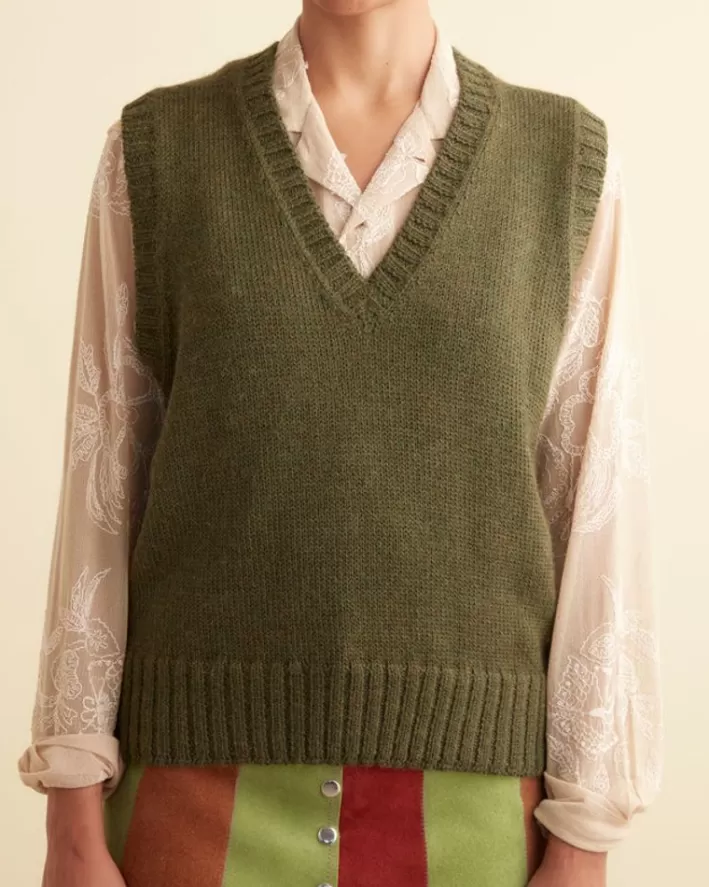 Women BODE Knitwear<Otis Vest