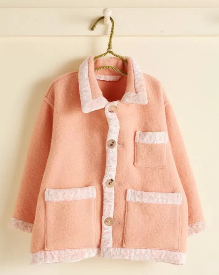 BODE Baby Bode<Peach Purfle Kids' Jacket - Os