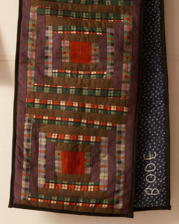 Men BODE Accessories<Plaid Log Cabin Scarf