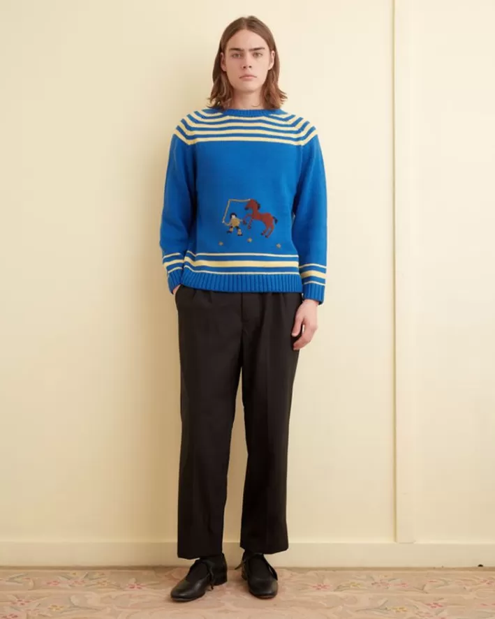 Men BODE Knitwear<Pony Lasso Sweater Multi