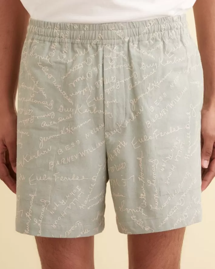 Men BODE Shorts<Powder Signature Shorts