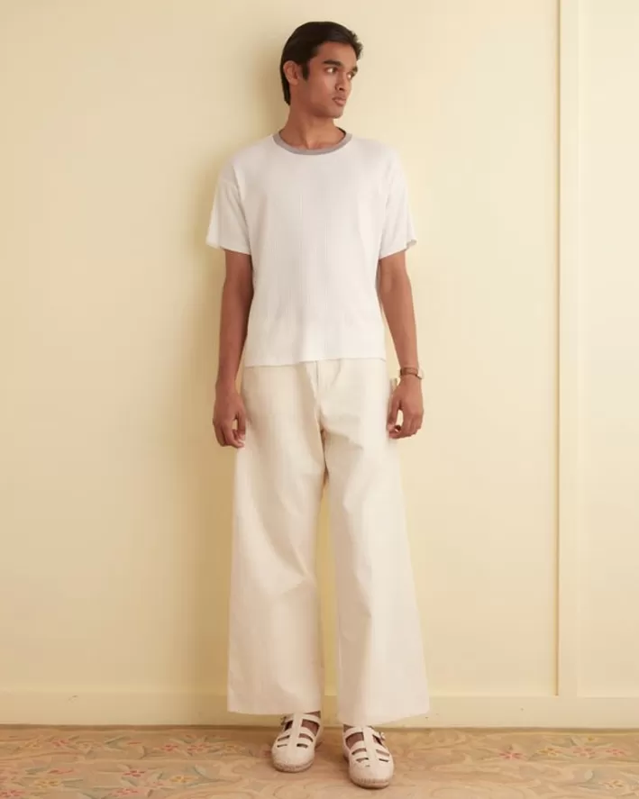 Men BODE Cut & Sew<Rib Boxy Tee