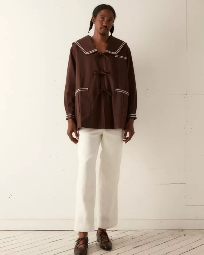 Men BODE Outerwear<Sailor Coat - Brown