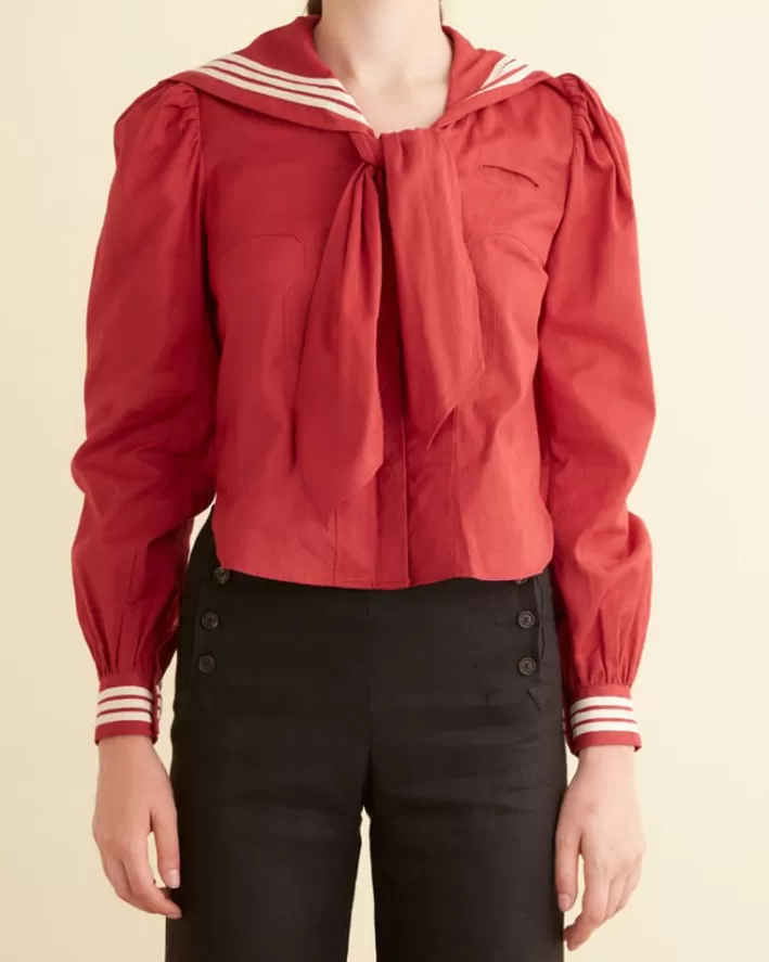 Women BODE Tops<Seafarer Shirt